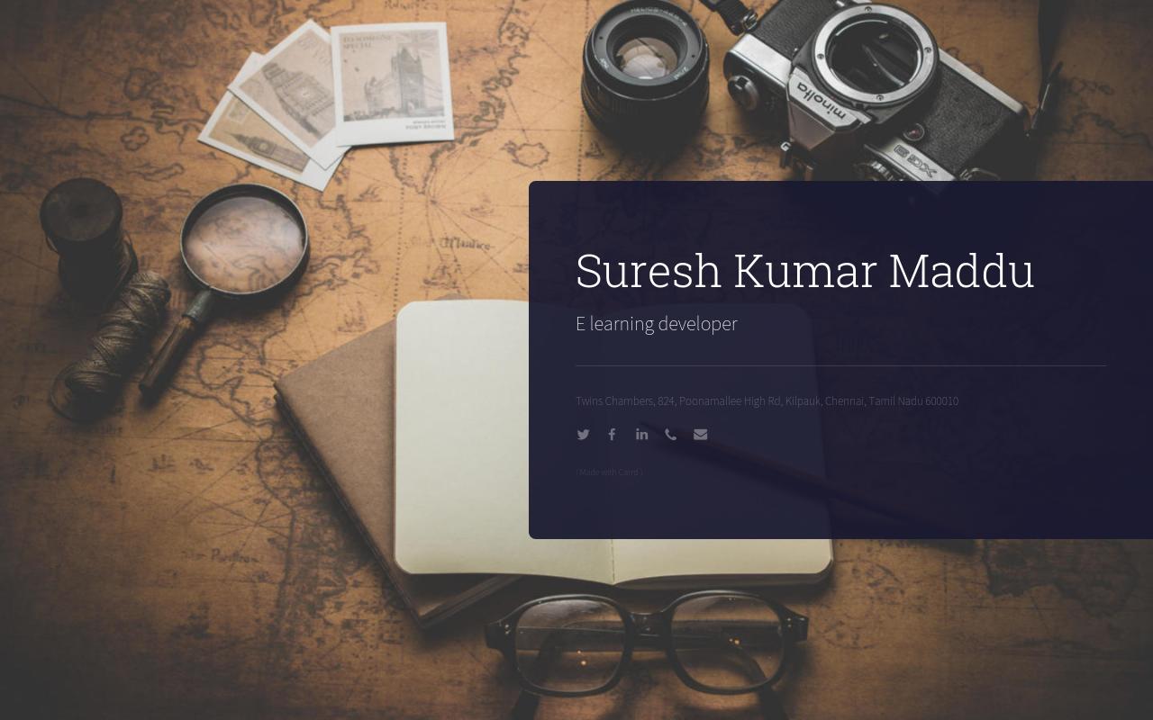 Carrd profile picture for @suresh